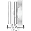 Deepcool ag400 wh argb cpu-koeler (wit)