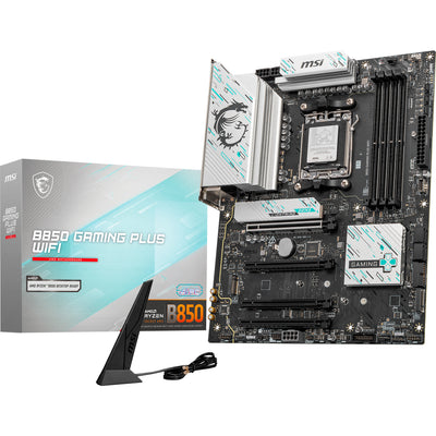 Scheda madre MSI B850 Gaming Plus WiFi Socket AM5 (RAID, 5GB-LAN, WiFi 7, BT, audio, ATX)