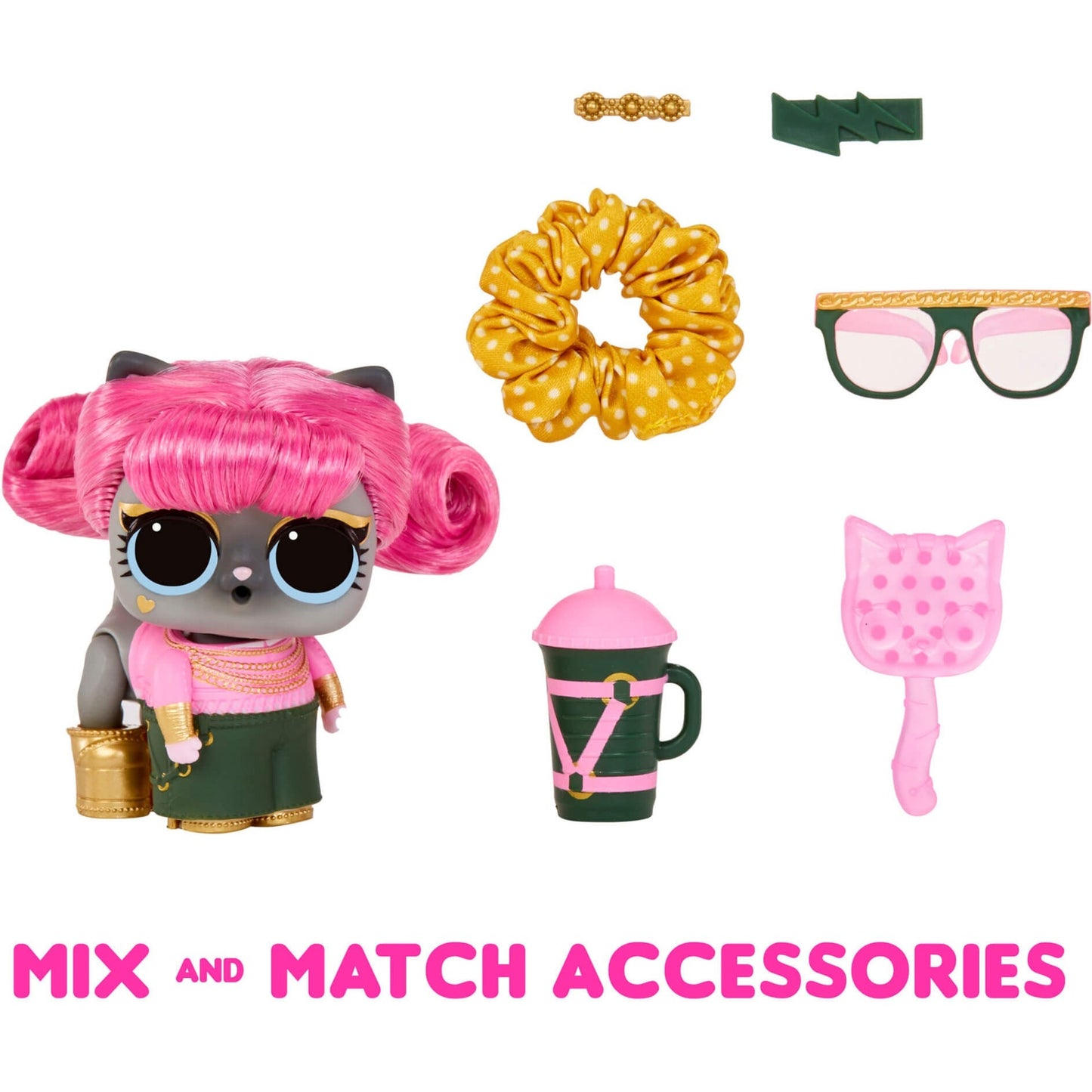 MGA Entertainment Surprise! Capelli per capelli animali domestici