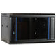 Pensile Dsi 4u con porta server rack in vetro (nero)