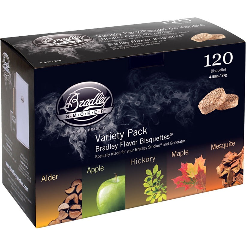 Paquete de variedad de sabores de Bradley 5