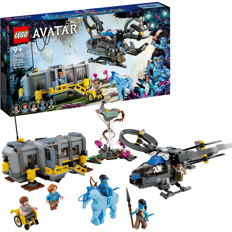 Lego avatar - zwevende bergen: site 26 rda samson constructiespeelgoed (75573)