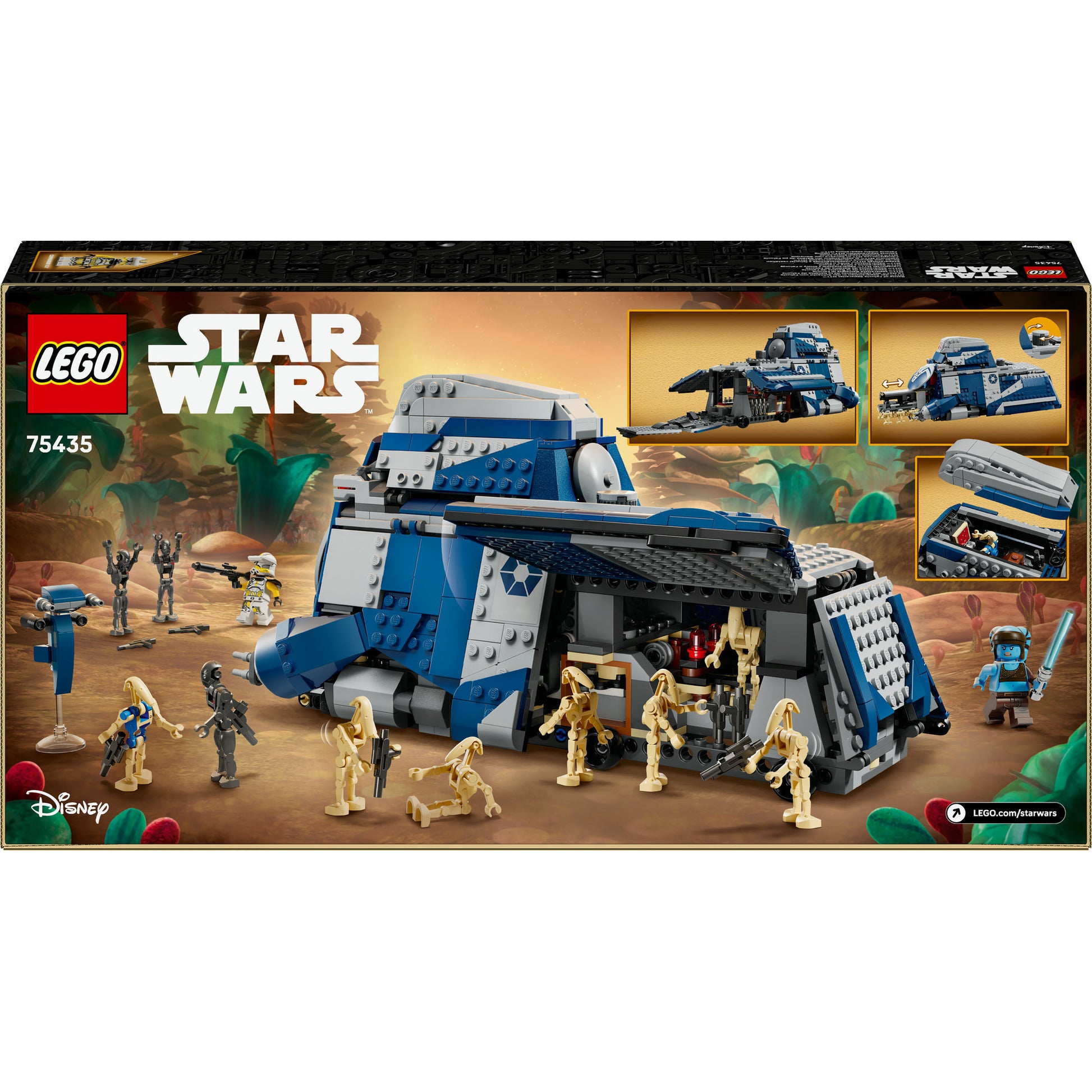 LEGO Star Wars 75435 Batalla de Felucias Separatist MTT