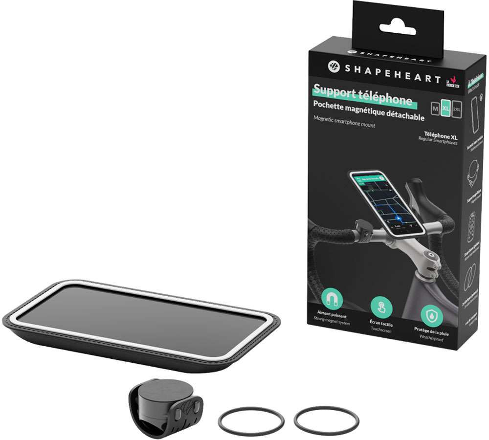 Soporte magnético para smartphone Shapeheart para bicicleta