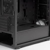 Silverstone sst-fav1mb-pro midi tower behuizing (zwart | 4x usb-a | rgb | window)