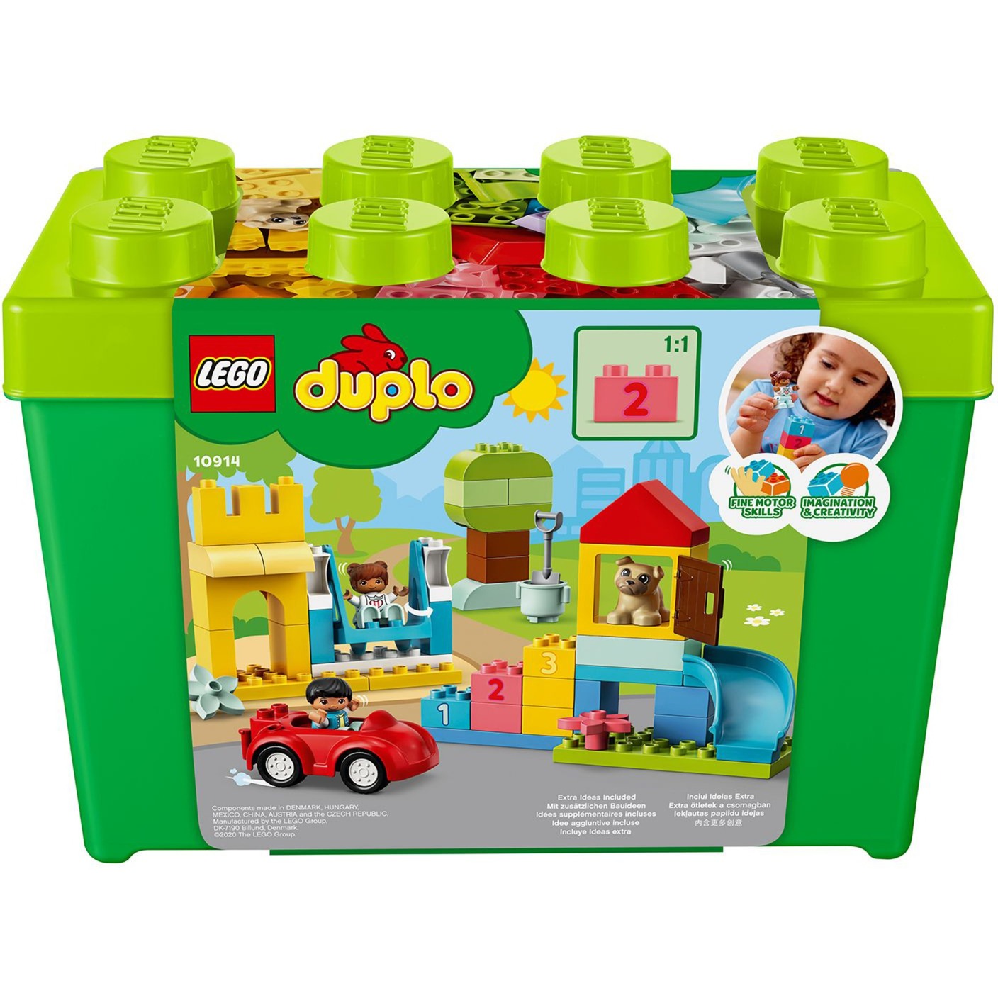 LEGO DUPLO LEGO DUPLO 10914 Caja de almacenamiento de lujo con bloques de construcción