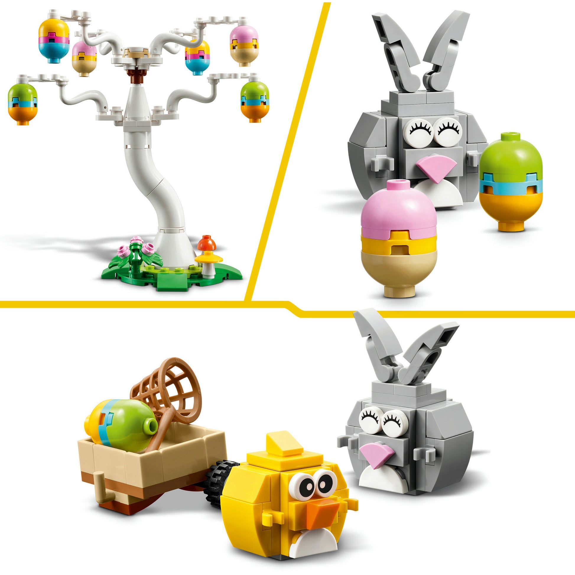 Lego Classic 40808 Caccia alle uova con coniglio e pulcino