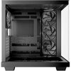 Be quiet! light base 500 midi tower behuizing (zwart | 2x usb-a | 1x usb-c | rgb | window)