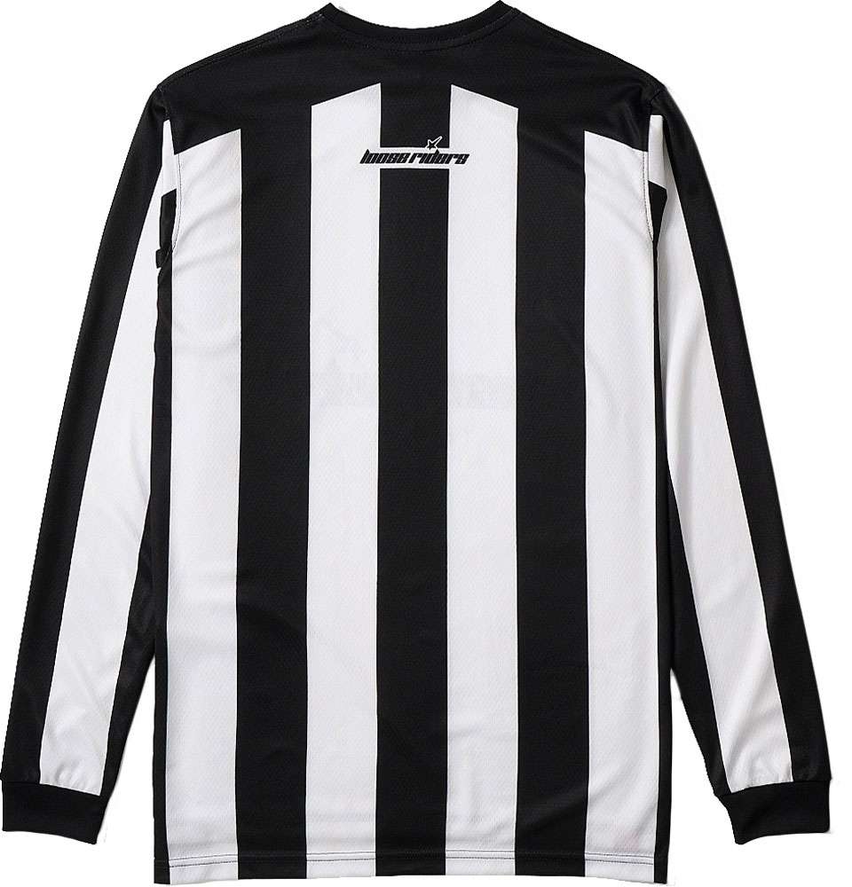 Loose riders derby white - mtb long sleeve jersey