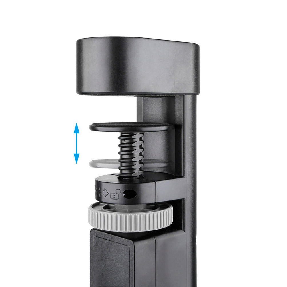 Neomounts DS22-840BL6 SECKE DE ESCRITO CON CLAMP, 1.4 m, interior, tipo F, plástico, negro, entrega de energía