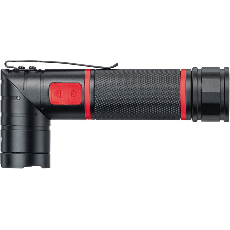 Wiha zaklamp met led, laser en uv-licht (zwart rood)