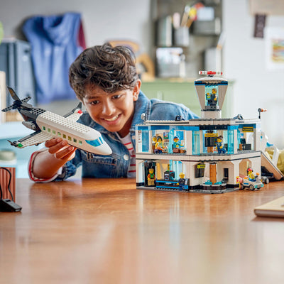 Lego my city 60502 airport with airplane