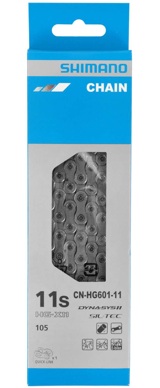 Shimano HG601-11 116SCH RACING BIKE CATHER Silver