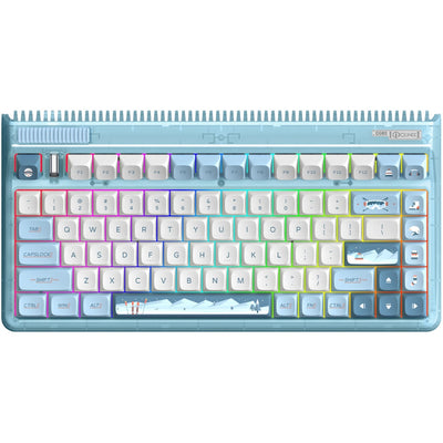 Teclado mecánico inalámbrico Iqunix OG80 Wintertide