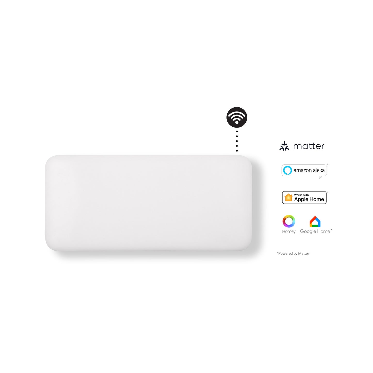 Panel calefactor wifi mill steel pa1500wifi4a con base, convector de 1500 vatios (blanco, wifi 2,4 ghz (wifi 6), bluetooth 5.2, zigbee 3.0 + app)