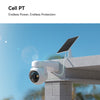 Imou cell pt con telecamera di sicurezza a pannello solare (bianco, 100% wireless)