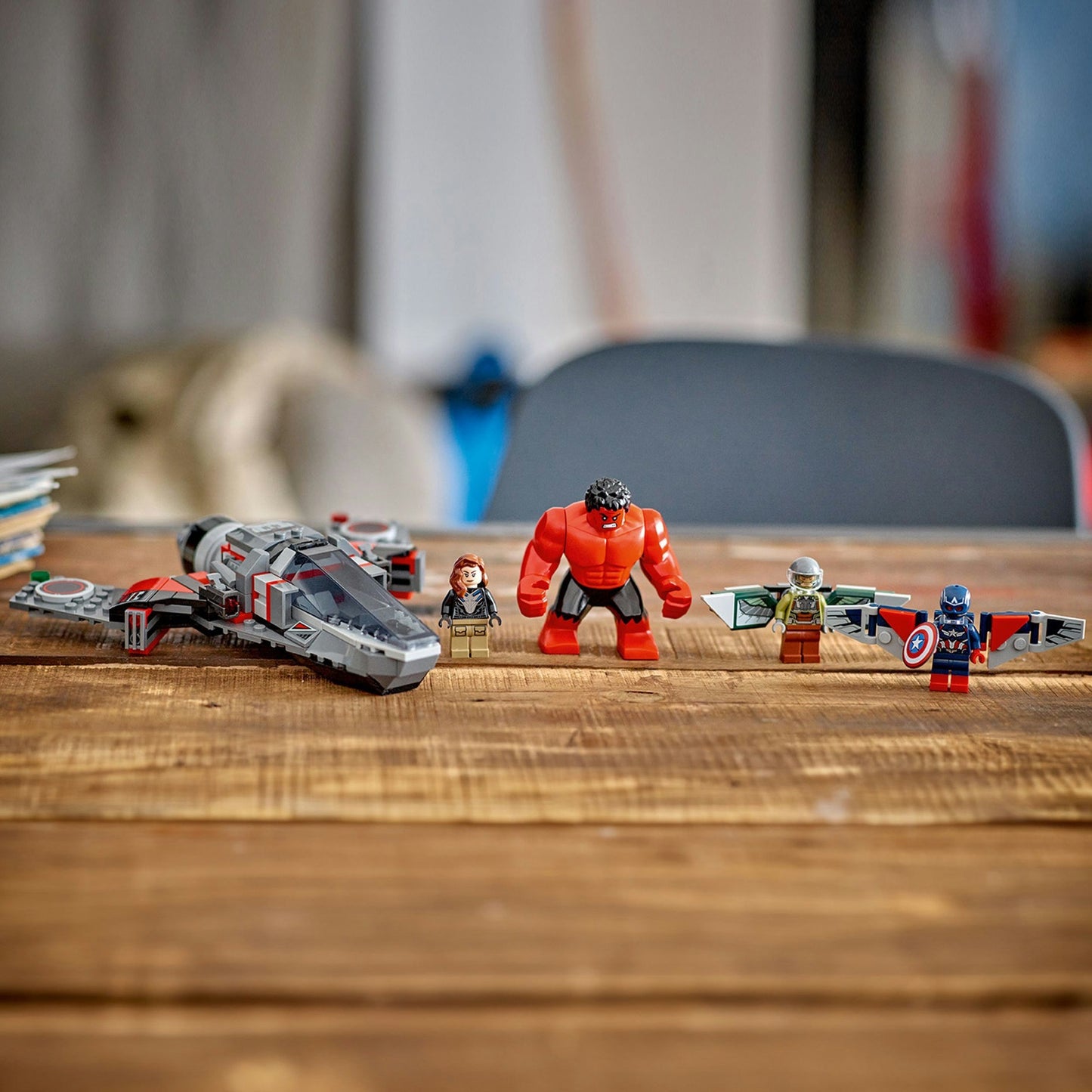 LEGO LEGO 76292 Captain America vs. Duello rosso Hulk