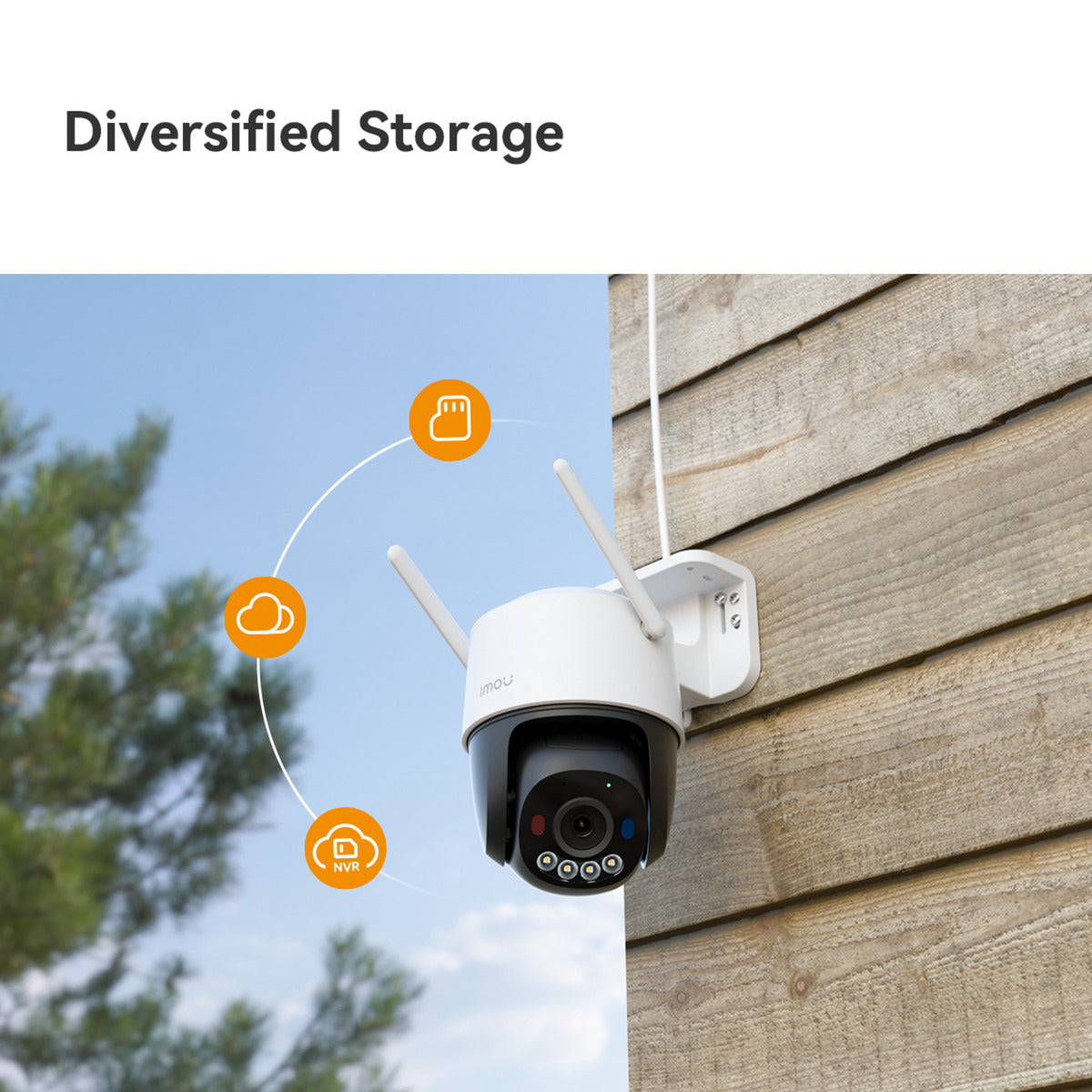 Telecamera di sicurezza Imou cruiser sc 4k (bianco, 8 mp (3840x2160), poe, wifi 6)
