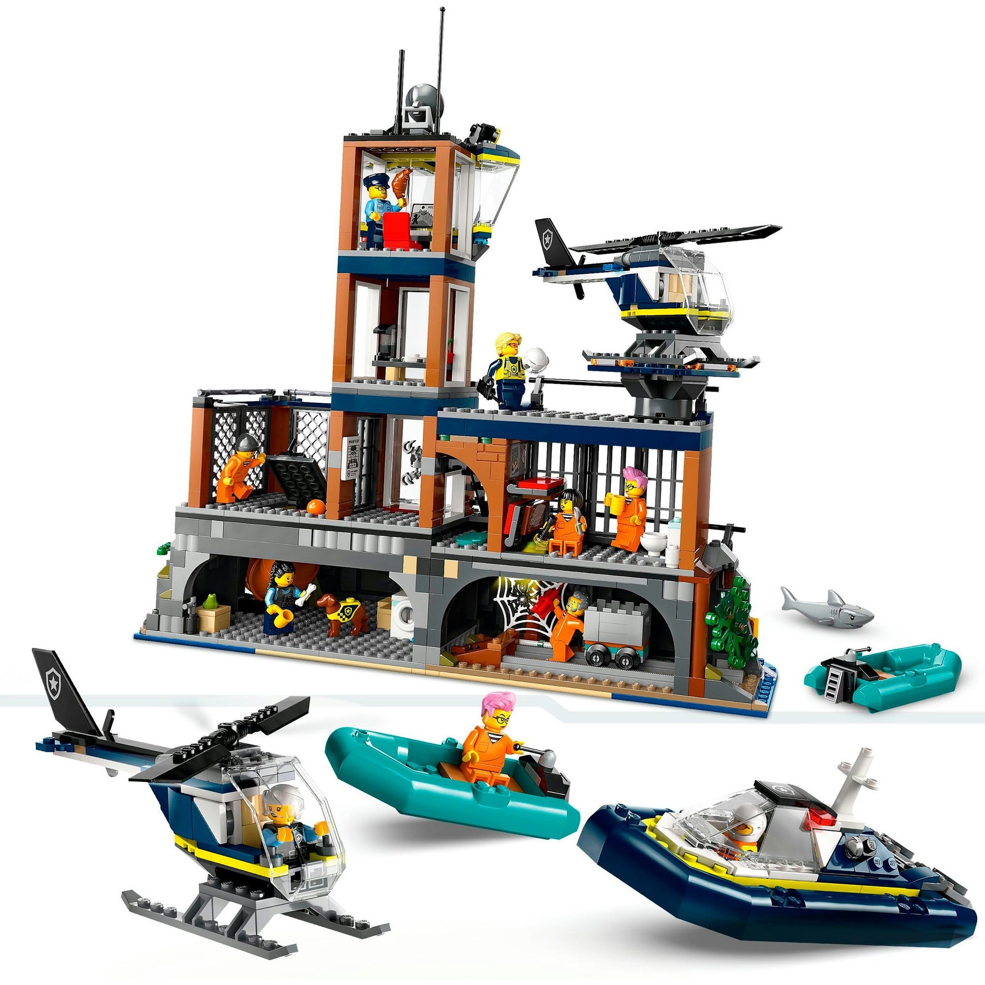 LEGO CIUDAD DE LEGO 60419 ISLANDA DE CARRIERO DE POLICÍA