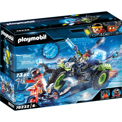 Playmobil Top Agents Arctic Ribelli Snow Trike
