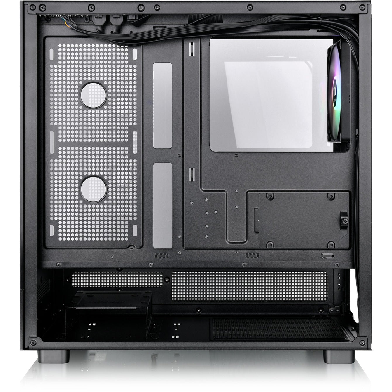 Carcasa de torre midi Thermaltake view 270 tg argb (negro | 2x usb-a | 1x usb-c | rgb | vidrio templado)