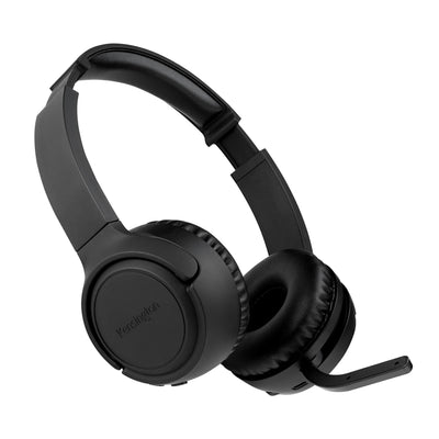 Kensington H1050 EQ Bluetooth On-Ear Headset with Ambient Noise Canceling (Black, Bluetooth 5.4)