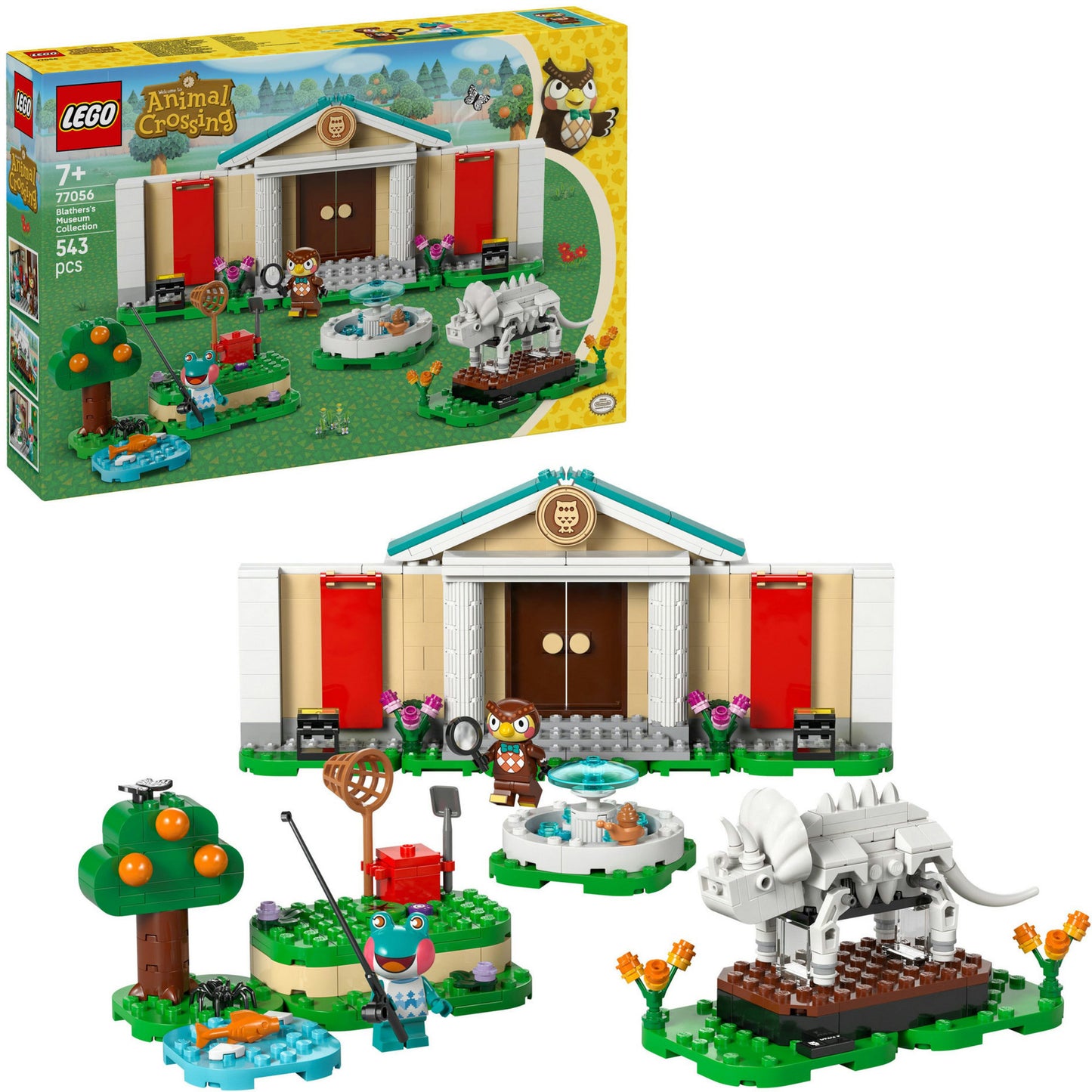 Lego animal crossing 77056 blathers museumcollectie