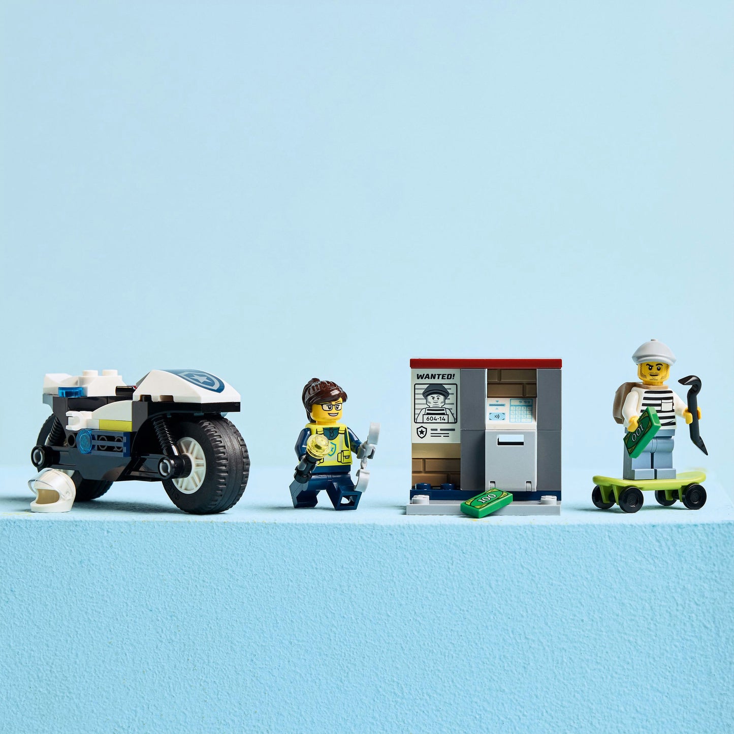 LEGO 60455 Policía de la ciudad de la ciudad del motor policial