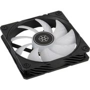Silverstone shark force 120 argb case fan (zwart, 120 x 120 x 25 mm, pwm) - afbeelding 4