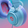 Powera Lucidsound LS10 Cuffie da gioco cablate - Cuffie da gioco over-ear Ocean Waves (Azzurro viola, Playstation 5, Playstation 4, Xbox Series X|s, Xbox One, PC, dispositivo mobile)