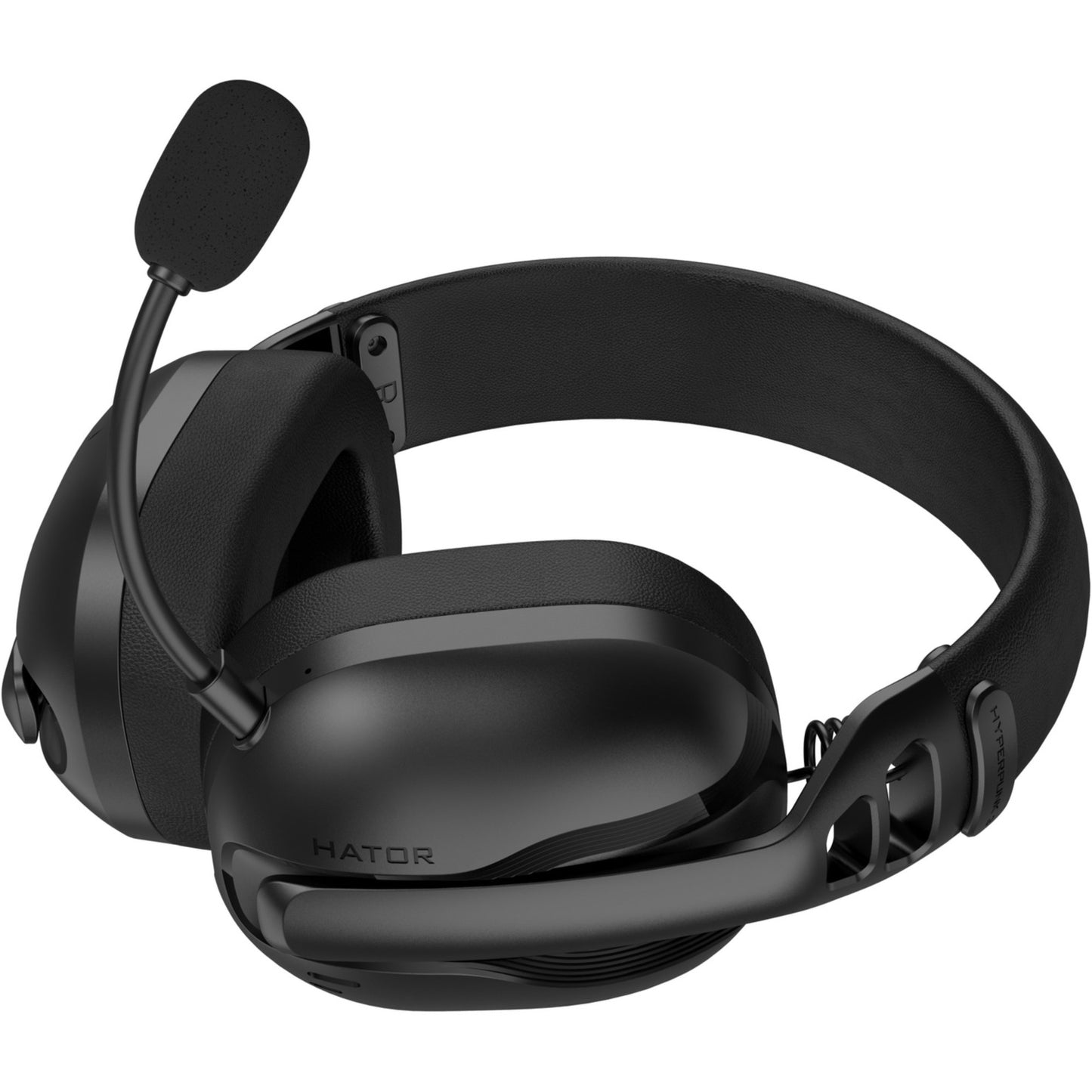 Cuffie da gioco over-ear wireless Hator Hyperpunk 3 (nere, bluetooth 5.4 USB-C da 2,4 GHz)