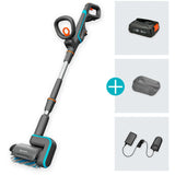 Gardena accu-multireiniger aquabrush patio 18v p4a - gebruiksklare set - afbeelding 4