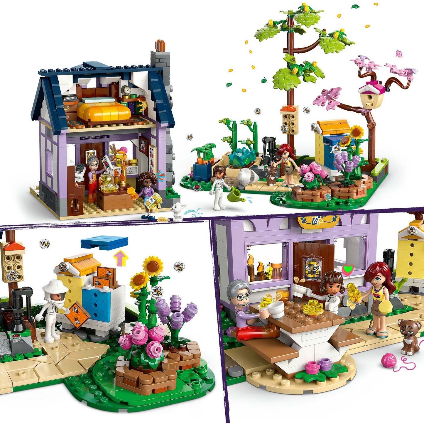 Lego friends - imkershuis en bloementuin constructiespeelgoed (42669)