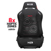 Next level racing ers3 haptic feedback sim racing seat racestoel (zwart)