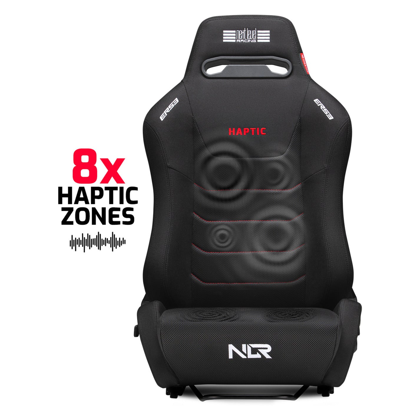 Sedia da corsa per sedile da corsa sim con feedback tattile Next Level Racing ers3 (nera)