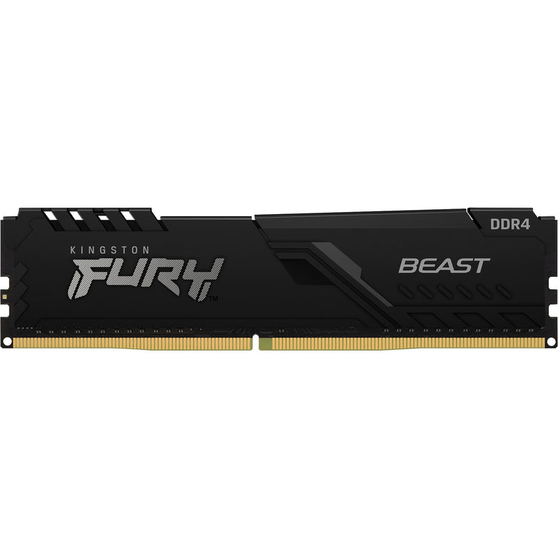 Kingston fury 8 gb ddr4-3200 (1x 8 gb) werkgeheugen (zwart, kf432c16bb 8, beast)