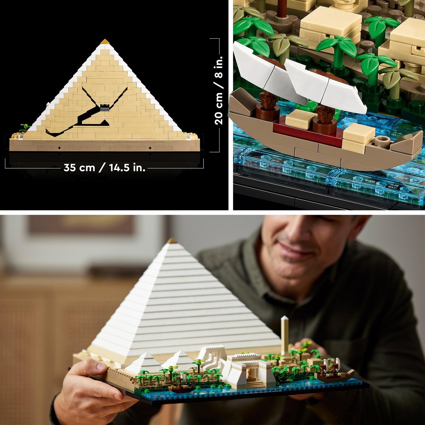 LEGO LEGO Architecture 21058 Grande piramide di Gizeh
