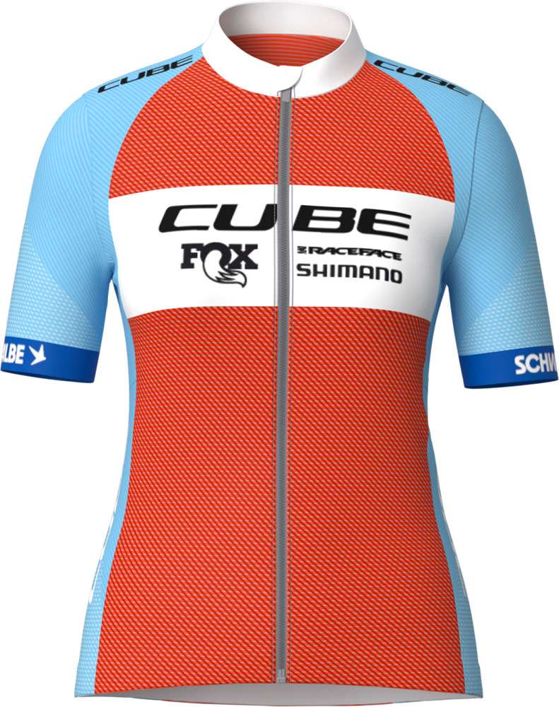 Cube road xc x factory racing - maillot mujer