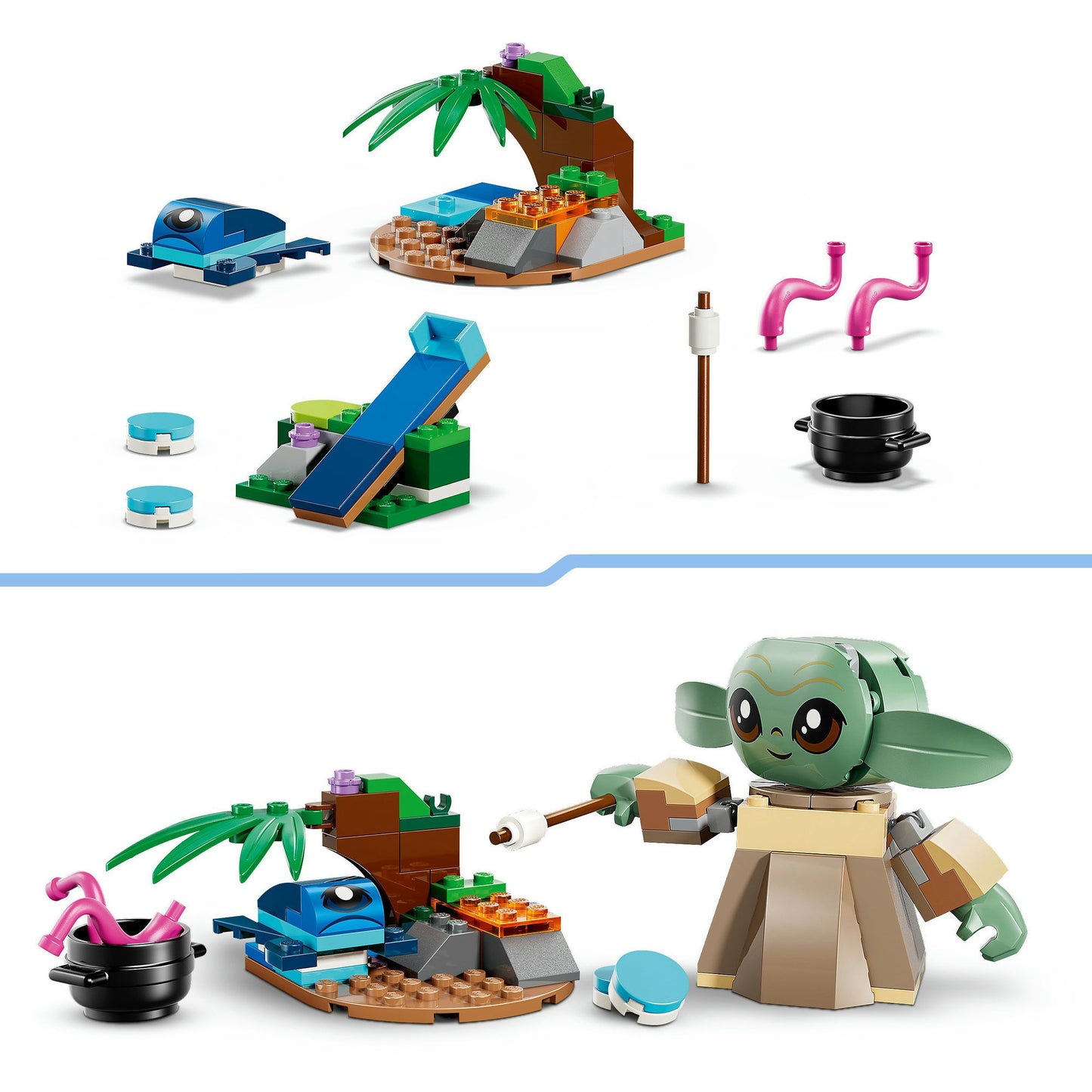 Lego Star Wars Tm 75443 La casa di Grogu | 2 pezzi