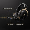 Mchose v9 turbo+ cuffie da gioco over-ear wireless magnetiche (bianco argento, nintendo switch, playstation 4, playstation 5, cellulare, pc, usb bluetooth 2.4g)
