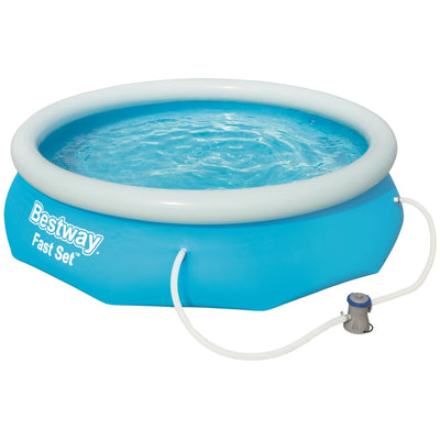 Piscina bestway veloce impostata intorno a 305