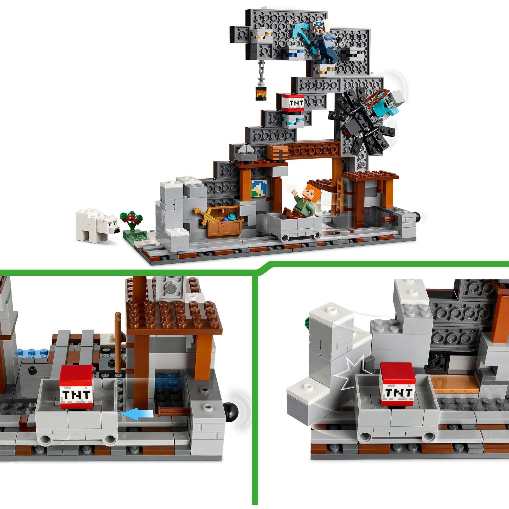 Lego 21277 Minecraft de Pikhouweelmijn