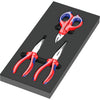 WERA 9781 Inserto de espuma con Knipex Tangen SE