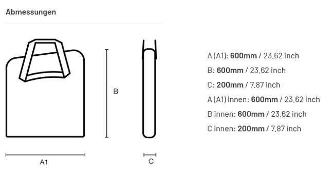 B w foldon bicycle transport bag