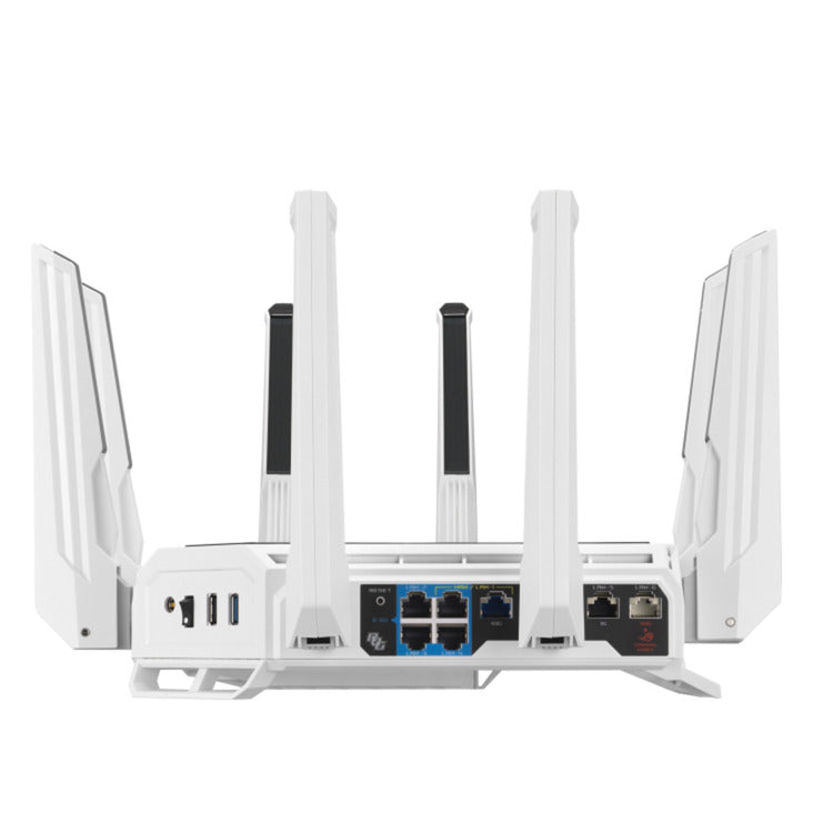 Enrutador asus rog rapture gt-be19000ai (blanco negro)