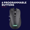 Mouse da gioco wireless Trust GXT 931 YBar (nero, 200 - 7.200 dpi, USB Bluetooth da 2,4 GHz)