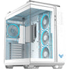 Custodia midi tower Asus tuf gaming gt502 Horizon Argb (bianco | 3x USB-A | 1x USB-C | vetro temperato)