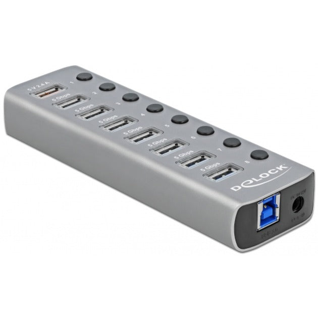 Delock USB 3.2 Gen 1 Hub con 7 porte