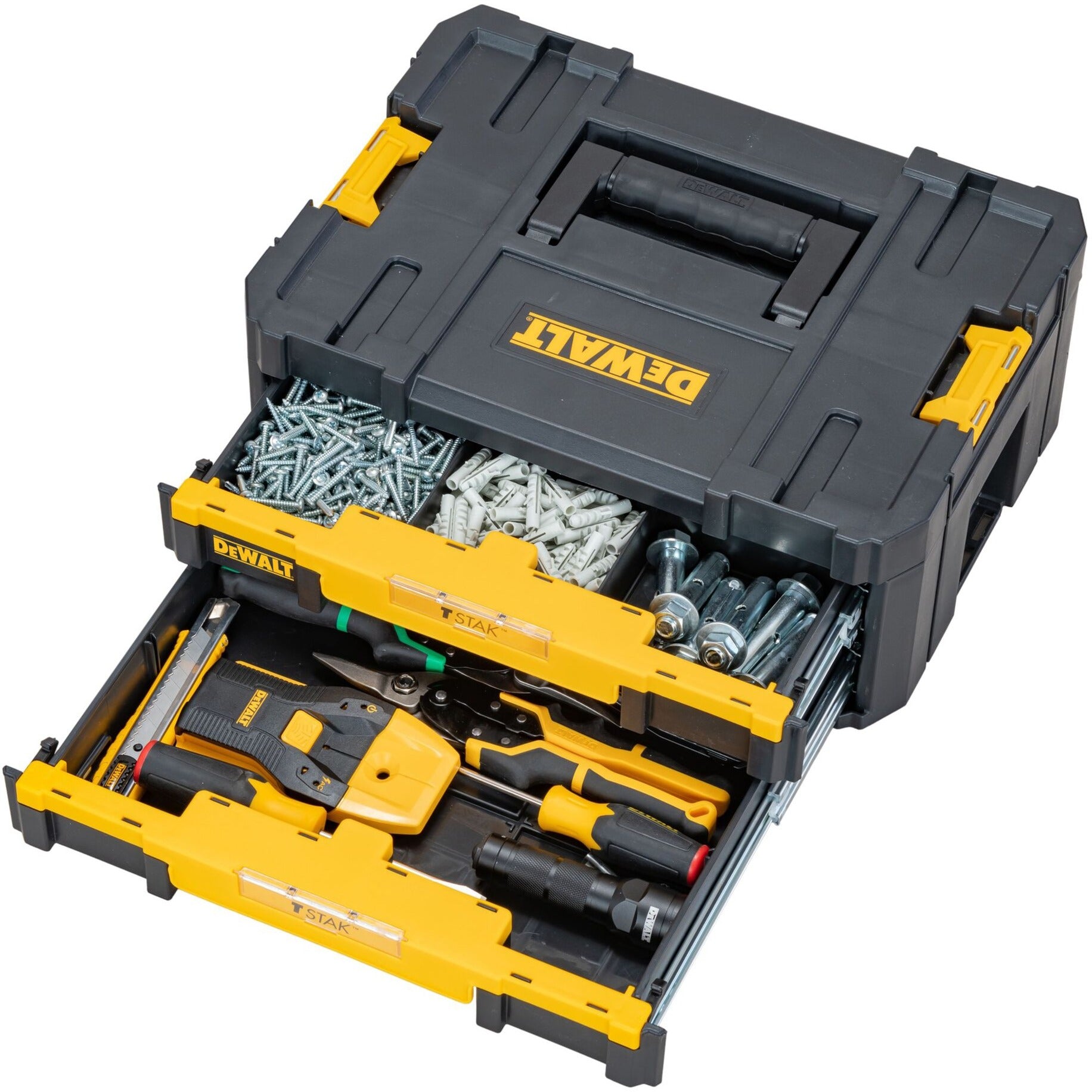 Dewalt tstak iv gereedschapskist (zwart geel, dwst1-70706)