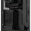 Custodia mini tower Nzxt h2 flow (nero | 2x USB-A | 1x USB-C | vetro temperato)